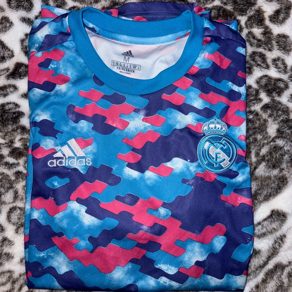 ADIDAS Real Madrid 2021/2022 Pre-Match Jersey Men’s Medium